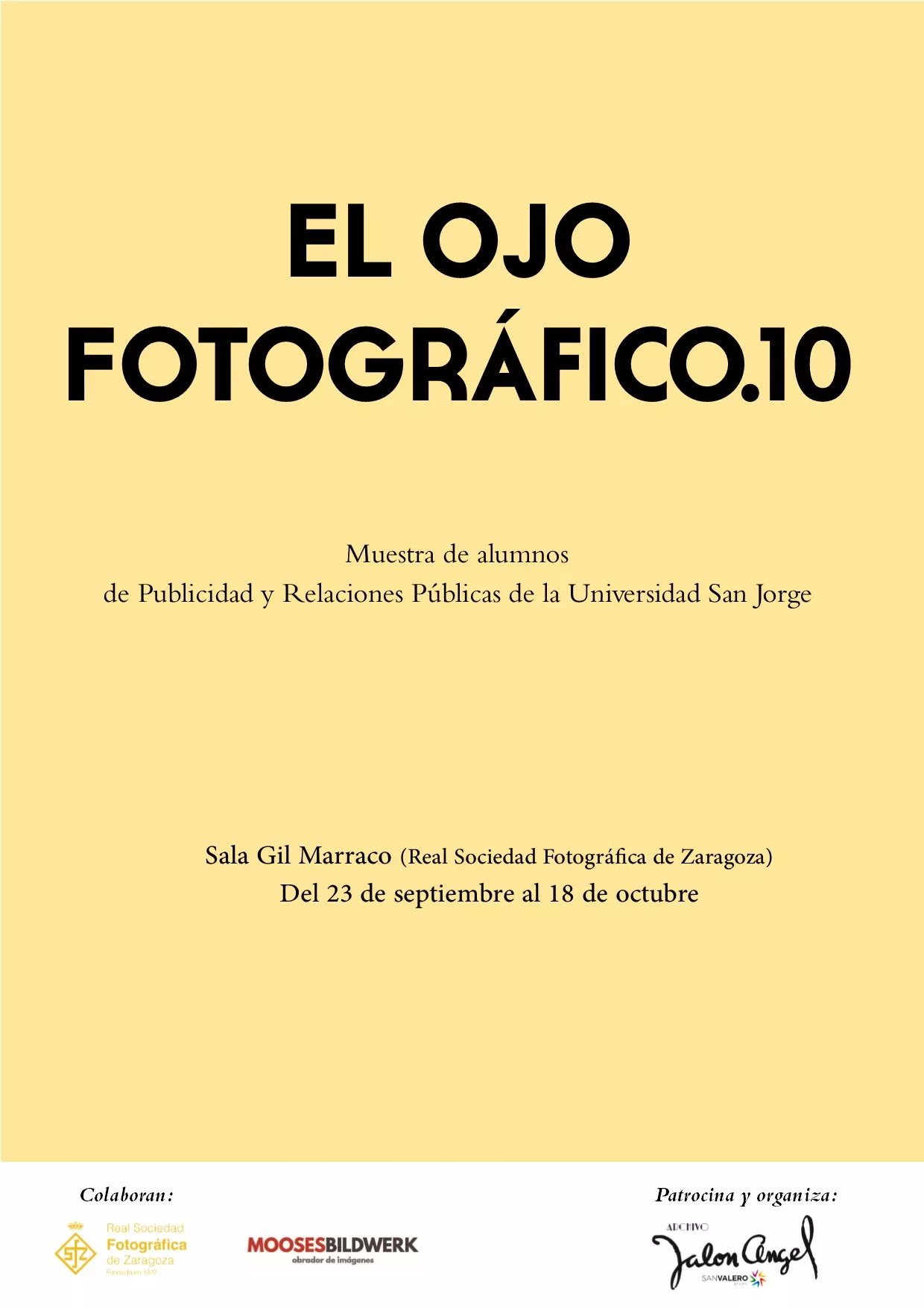 Cartel exposición El Ojo Fotográfico.10